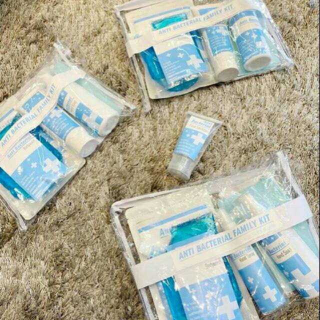 Jual Anti bacterial family kit ( BACA DESKRIPSI TEEBIH DAHULU) | Shopee ...