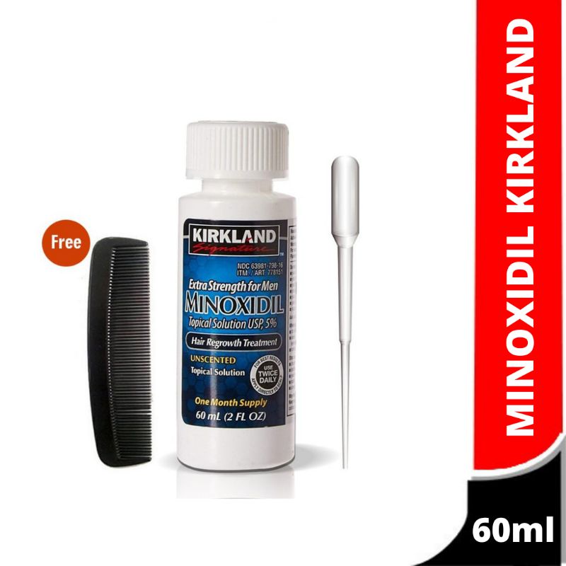 Jual Minoxidil Kirkland Liquid 5% | Shopee Indonesia