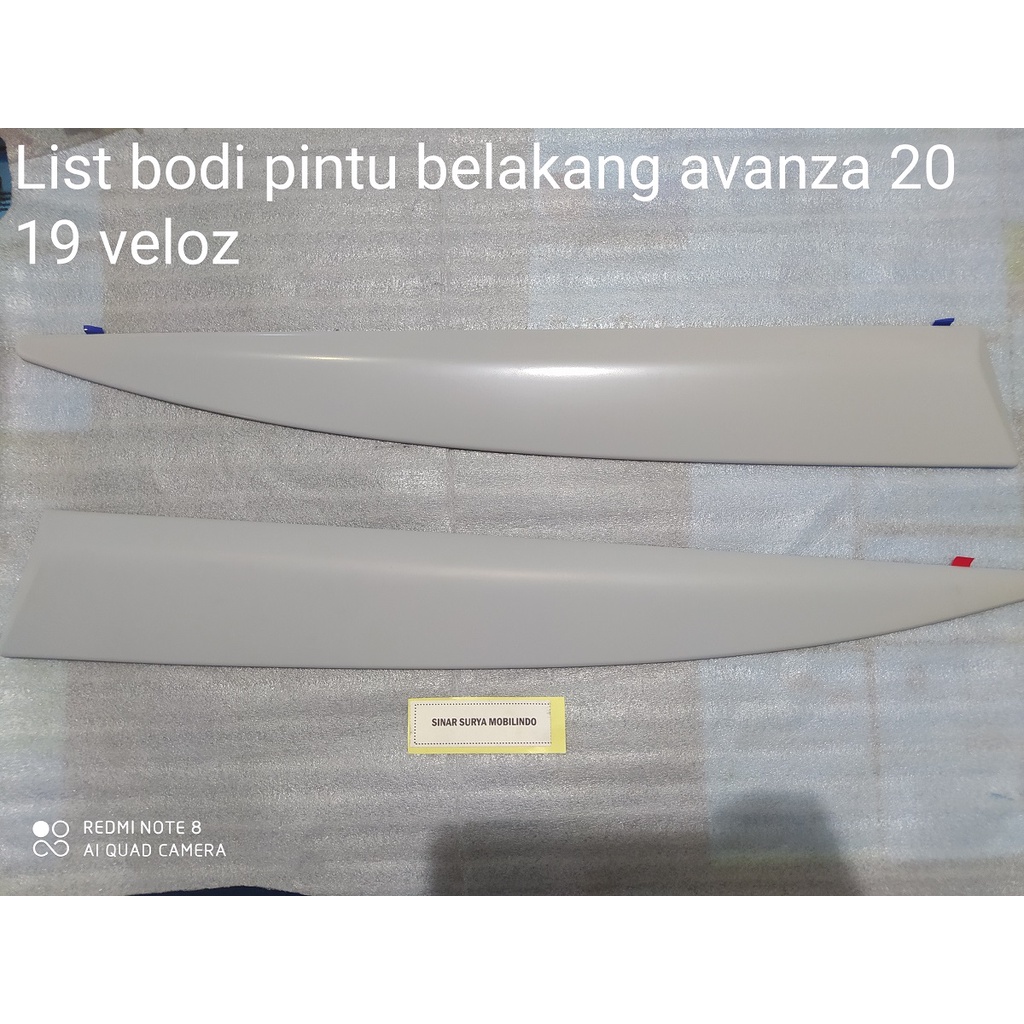 Jual List Body List pintu Moulding Molding Side Body Moulding Avanza