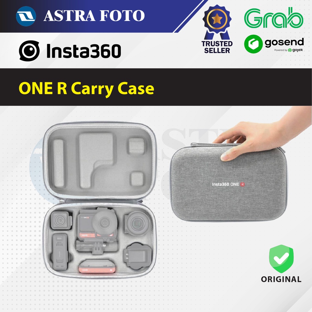 Jual Carry Case for Insta360 ONE R / Case Insta 360 ORIGINAL | Shopee ...