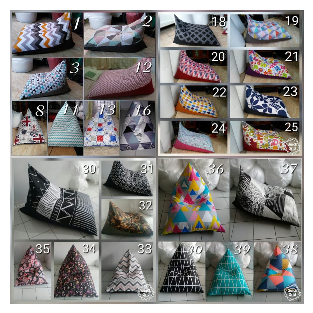 Ukuran bean online bag