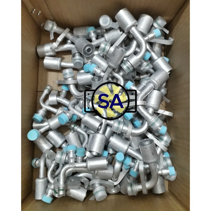 Jual Fitting + Pentil Press R134 Ukuran 5/8 Fleksibel Bengkok | Shopee ...