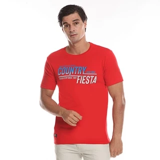 Country Fiesta Tshirt Short Slv Fashion