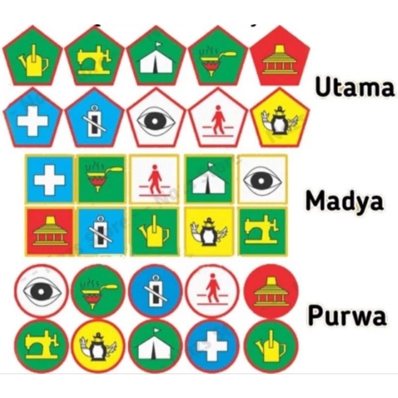 Jual TKK Tanda Kecakapan Khusus 10 Wajib Penggalang Penegak Pramuka