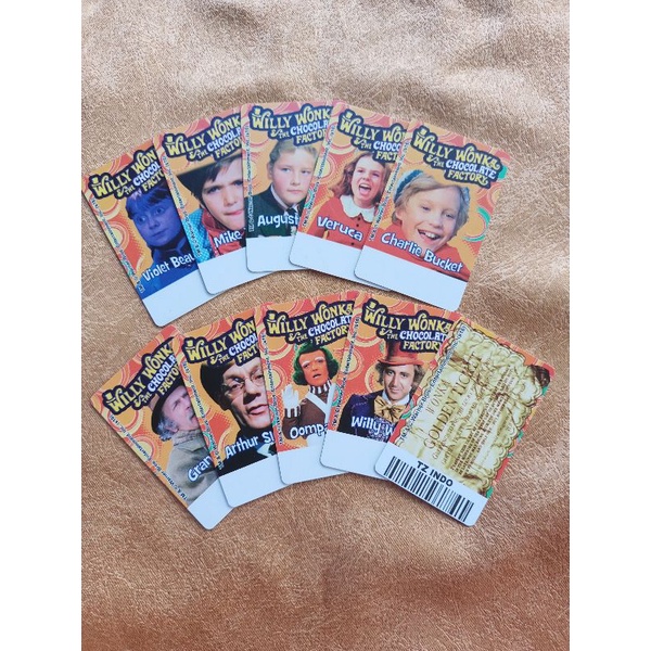 Jual Kartu TimeZone Card Willy Wonka The Chocolate Factory Shopee