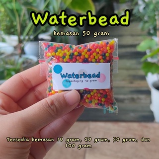 Jual Waterbeads kecil dan jumbo 10 gr / Water Beads hidrogel boba growing  animal rendam