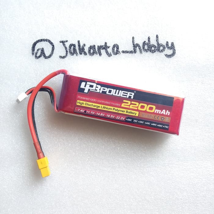 Jual Baterai Lipo Battery S Lpb Mah S C Batre Untuk Rc Car