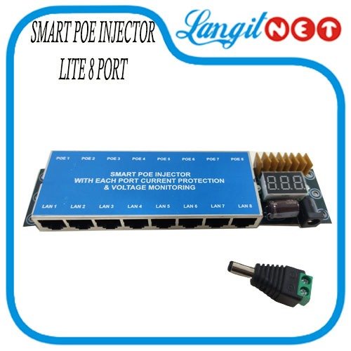 Jual SMART POE INJECTOR LITE 8 PORT | Shopee Indonesia