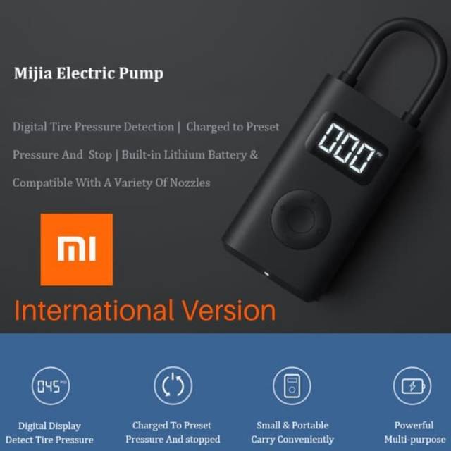 Jual Xiaomi Mijia Electric Air Pump Shopee Indonesia