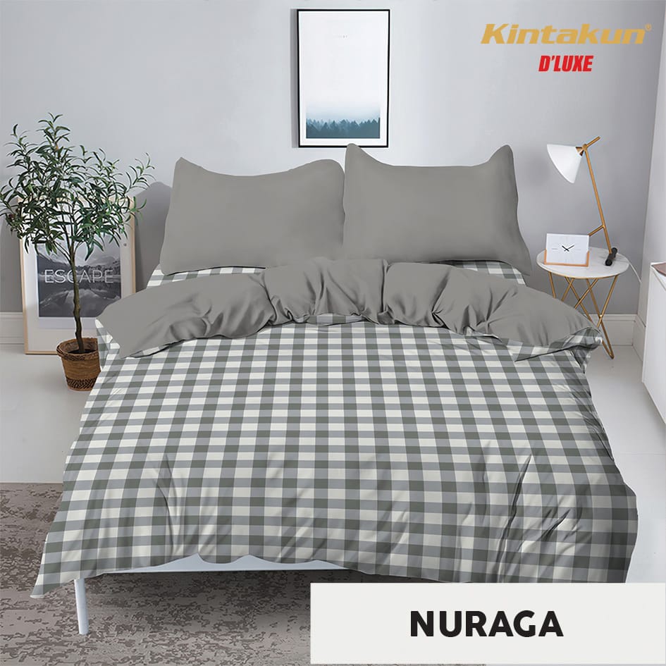 Jual [DISKON LEBARAN] Kintakun Deluxe - Bed Cover SET SPREI RUMBAI King ...