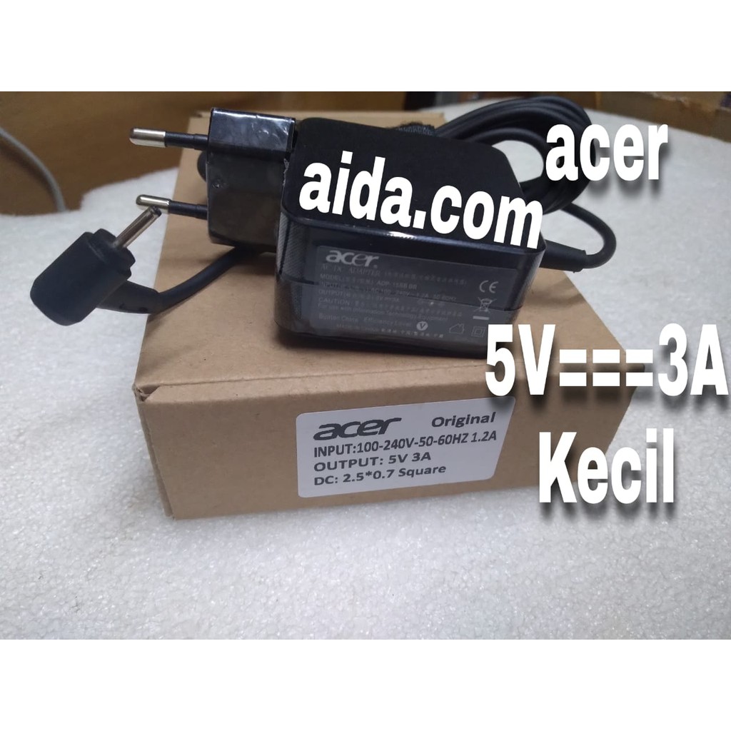 Jual Charger Adaptor Acer One 10 S1002-145A N15P2 N15PZ (2.5mm*0.7mm ...