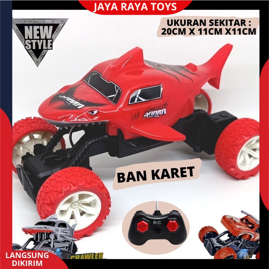 Jual Mainan Mobil Remot Control Offroad Climbing Hiu Baby Shark Rc Car