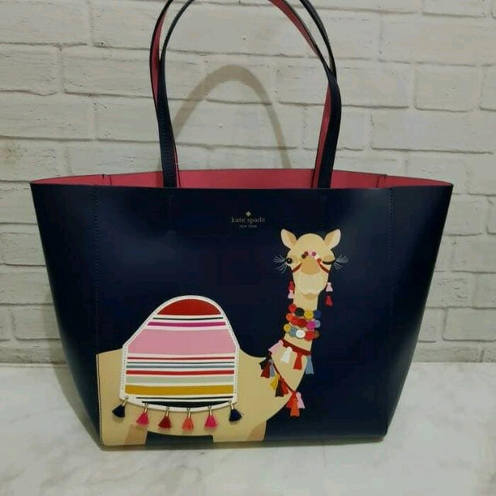 Kate spade camel tote online