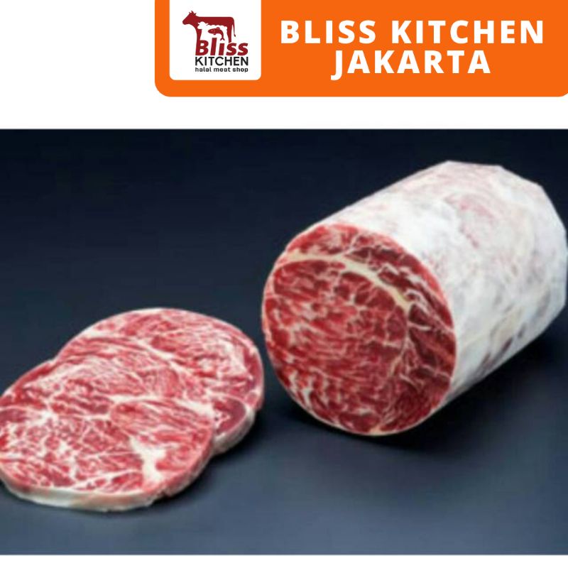 Jual Daging Sapi Impor Aus Ribeye Meltik Meltique Wagyu Hokubee Beef Steak Gr Shopee