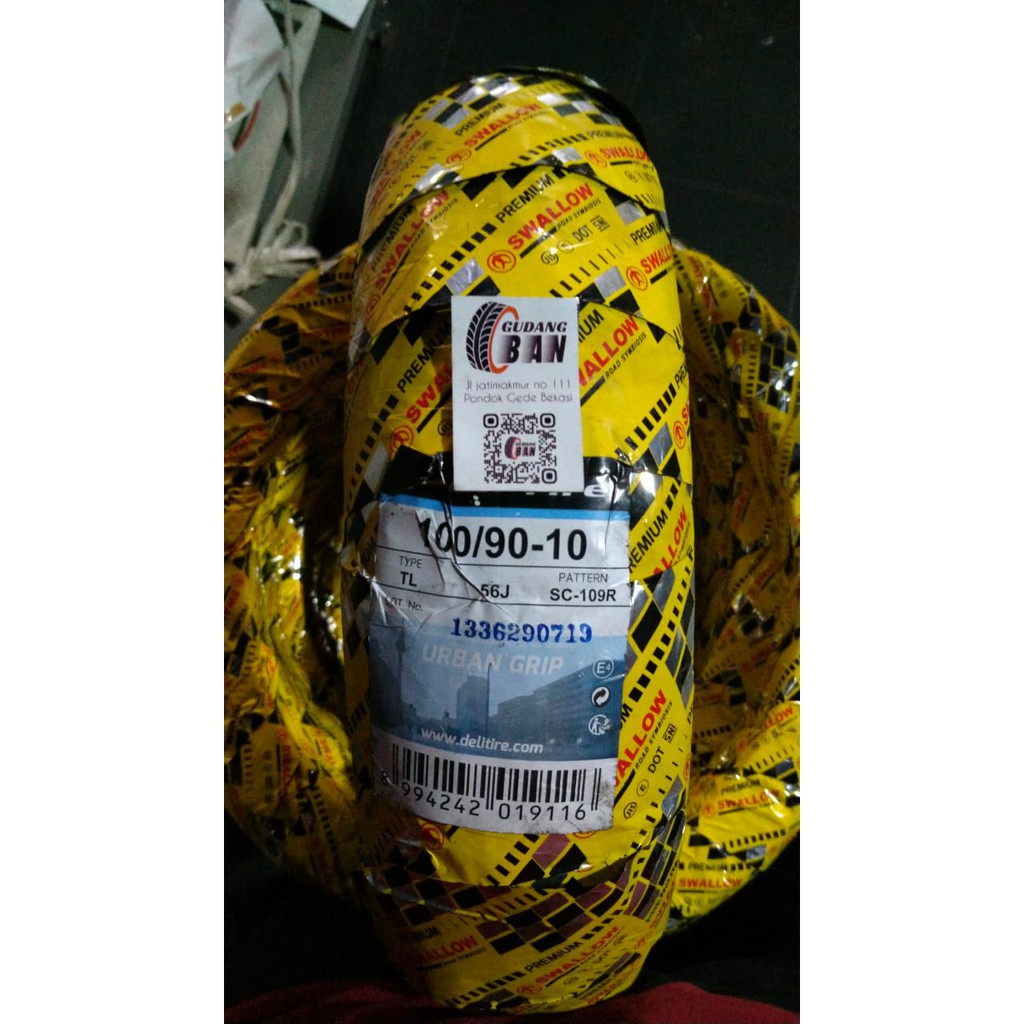 Jual ( RING 10 ) URBAN GRIP 100 90 10 SWALLOW SC109 !SC - 109 R Ban ...