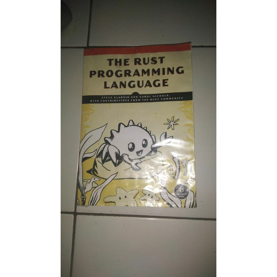 Jual Buku Fisik The Rust Programming Language | Shopee Indonesia