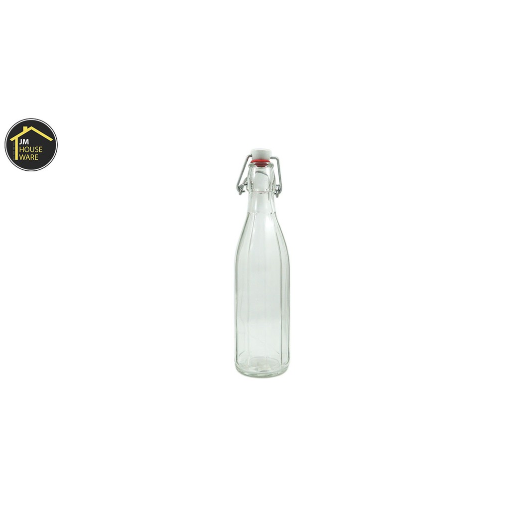 Bormioli Rocco Bottiglia Oxford – Vetro Trasparente, 1,0 Litri, Design Classico