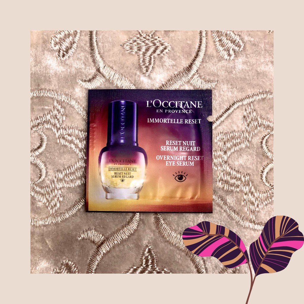Jual L'Occitane LOccitane Immortelle Reset Overnight Reset Eye Serum