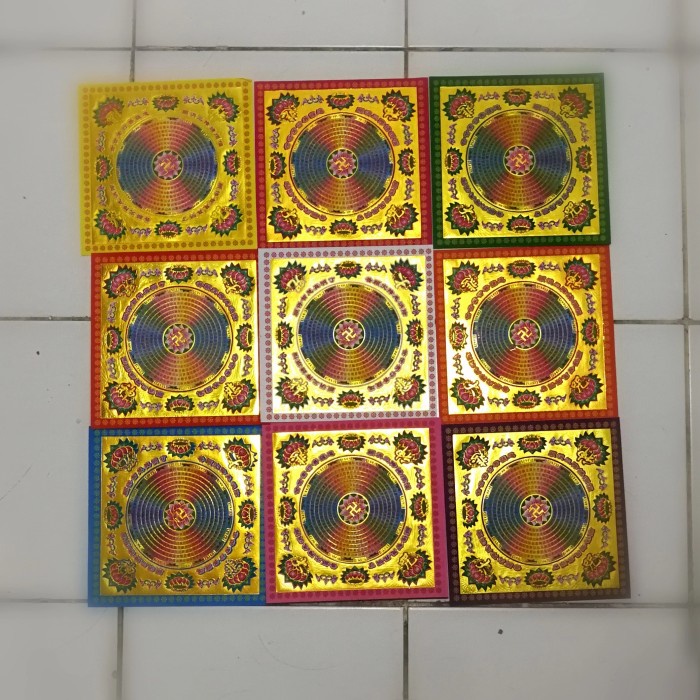 Jual Kertas Sembahyang - Kertas Sembahyang Import Tapeizhou 9 Warna