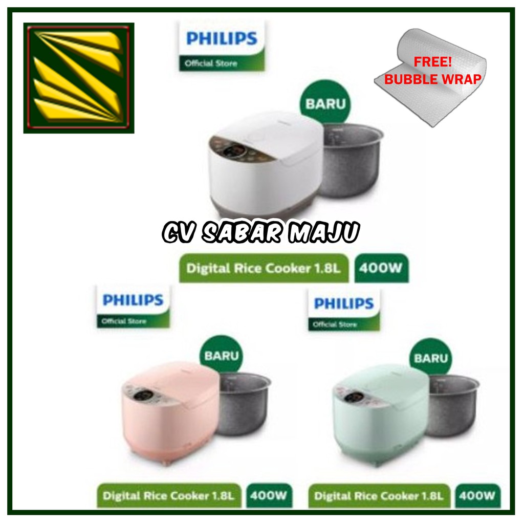 Jual Philips Digital Rice Cooker 1.8 L HD4515 / Magic com Digital ...