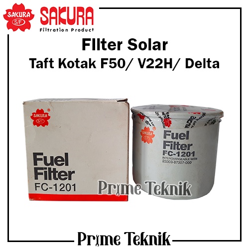 Jual Filter Solar Taft Kotak F50 V22m Delta Sakura Fuel Filter FC-1201 ...