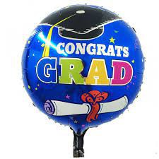 Jual FOIL BULAT GRADUATION BIRU / CONGRATS GRAD FOIL BULAT UK -+ 45 CM ...