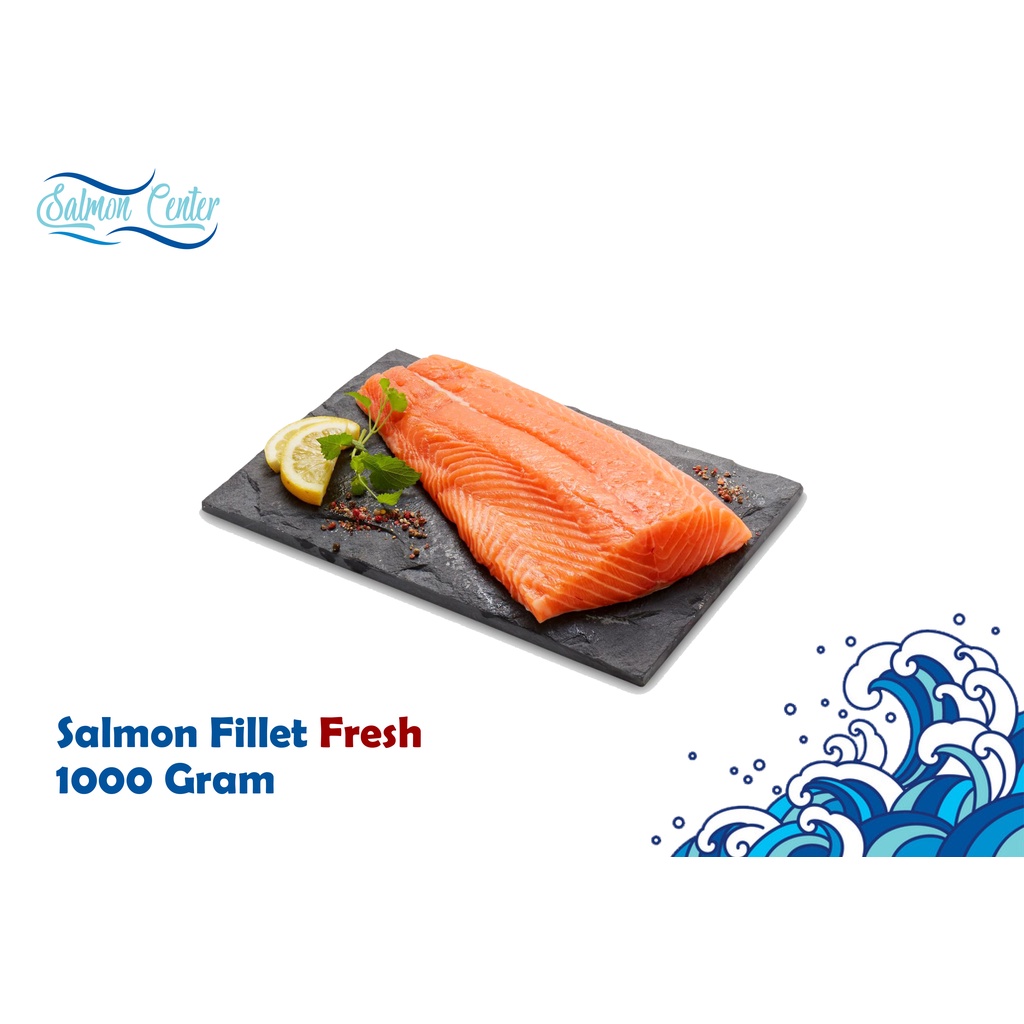 Jual Salmon Fresh Sashimi Grade 𝟏 𝐊𝐠 | Shopee Indonesia