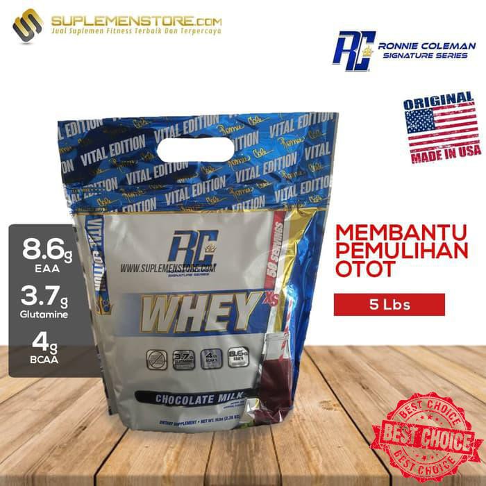 Jual RONNIE COLEMAN WHEY XS 5 LBS | Shopee Indonesia