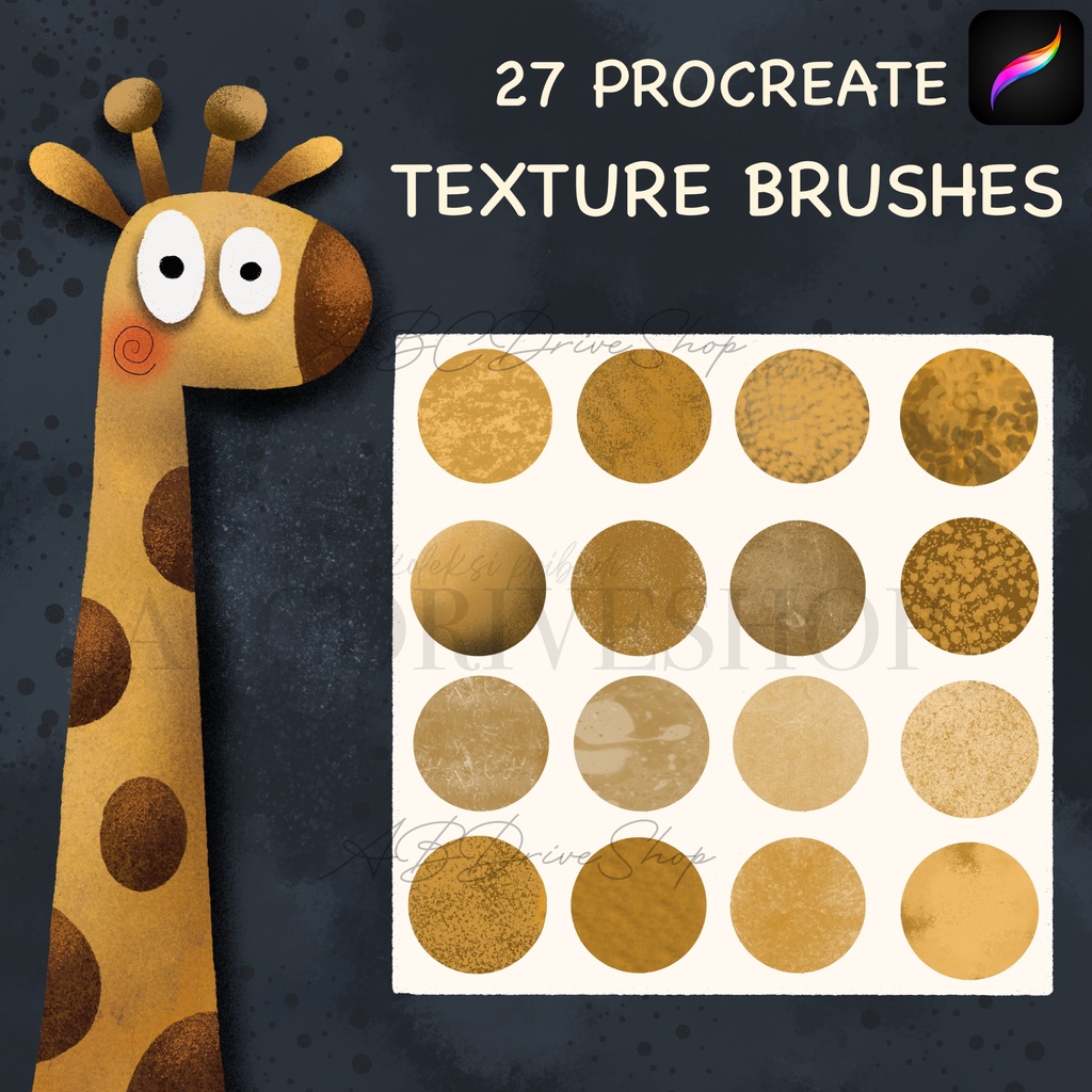 Jual Procreate Brush - Texture Brushes for Procreate | Shopee Indonesia