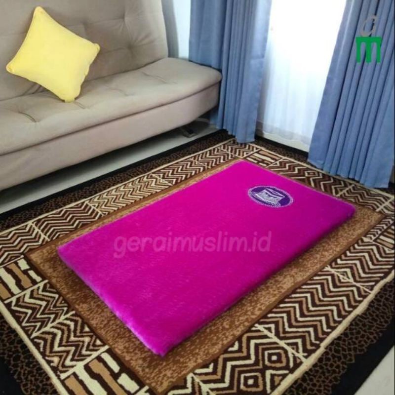 Jual Sajadah Super Tebal Busa Sejadah Bulu Rasfur Empuk Lembut Tebel Alas Sholat Shopee Indonesia