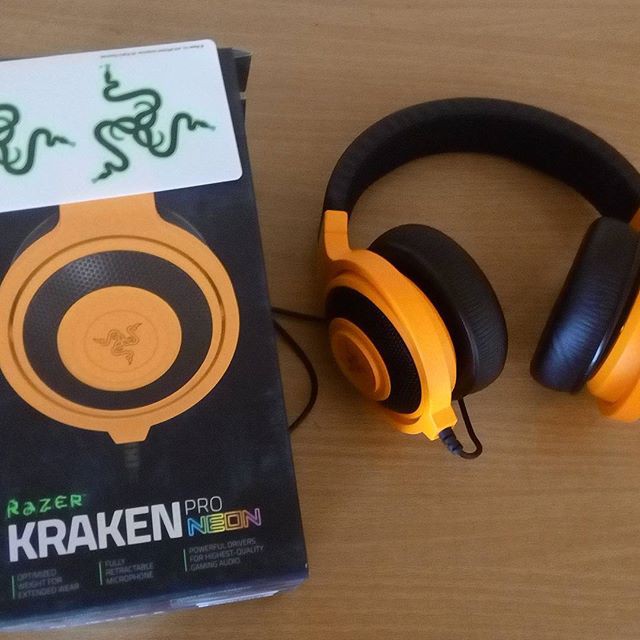 Jual Headset Gaming Razer kraken Mobile Neon Orange Shopee Indonesia