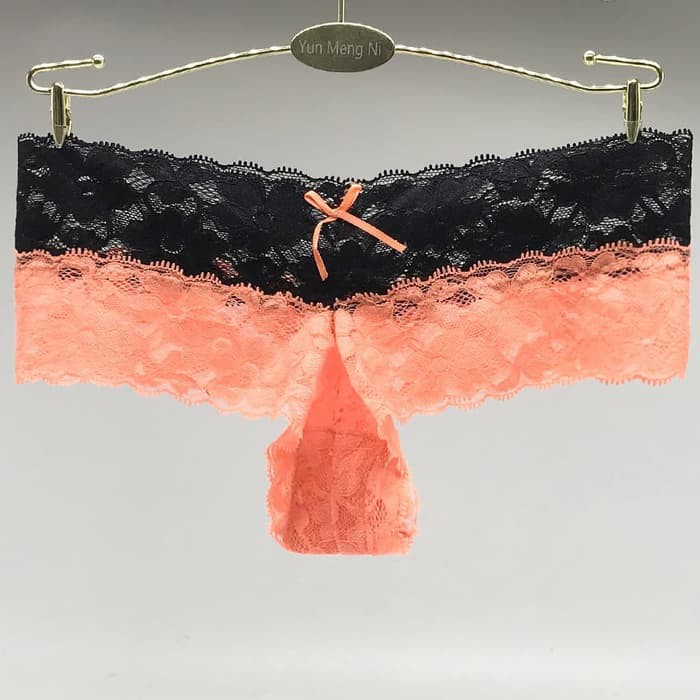Jual Wanita Celana Dalam G-String Wanita Bahan Lace Tipis Transparan