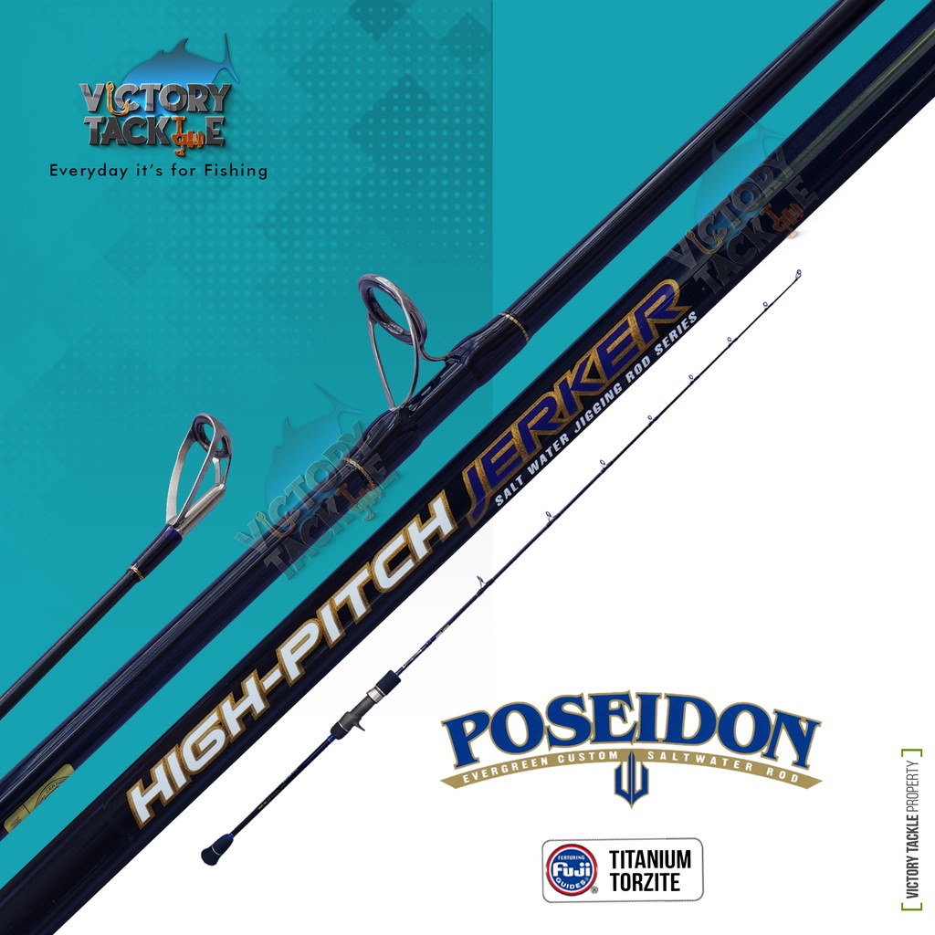 Jual Joran Pancing / Rod Evergreen Poseidon High Pitch Jerker PHPJ