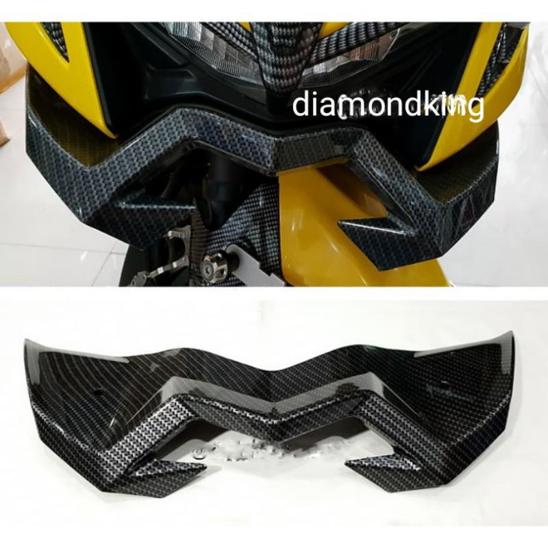 Jual Winglet Yamaha Aerox Karbon Nemo Winglet Aerox Carbon Shopee