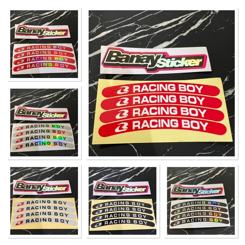 Jual STICKER VELG RACING BOY PRINCUTT | Shopee Indonesia