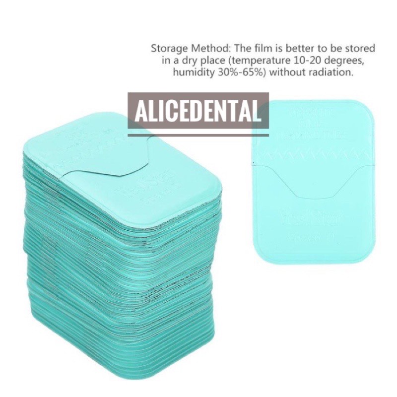 Jual Dental film xray xray gigi periapikal periapical rontgen gigi x