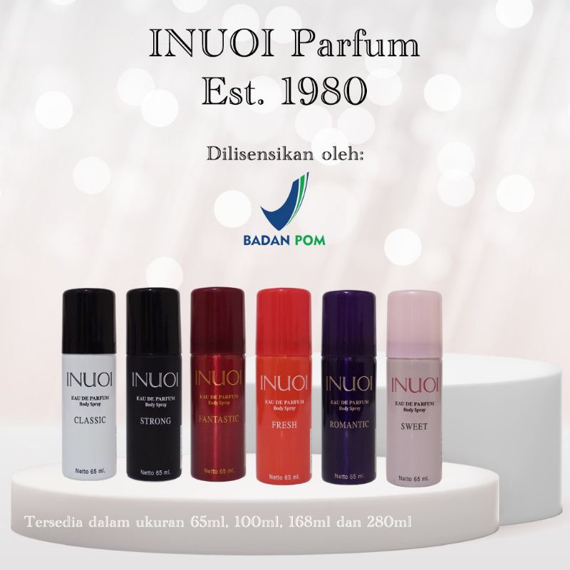 Jual [280ml] INUOI EAU DE PARFUM BODY SPRAY | Shopee Indonesia