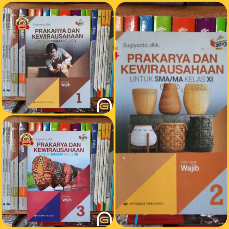 Jual Buku Pkwu Prakarya Dan Kewirausahaan Untuk Sma Ma Kur 2013