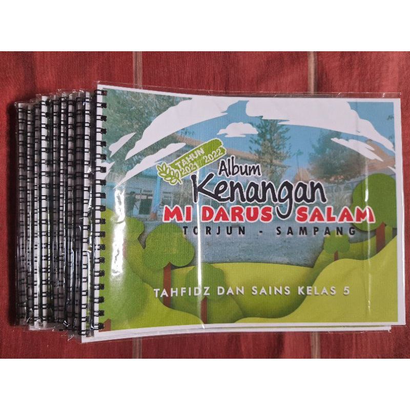 Jual 30 Halaman Album Kenangan Sekolah Buku Tahunan PAUD TK RA SD MI