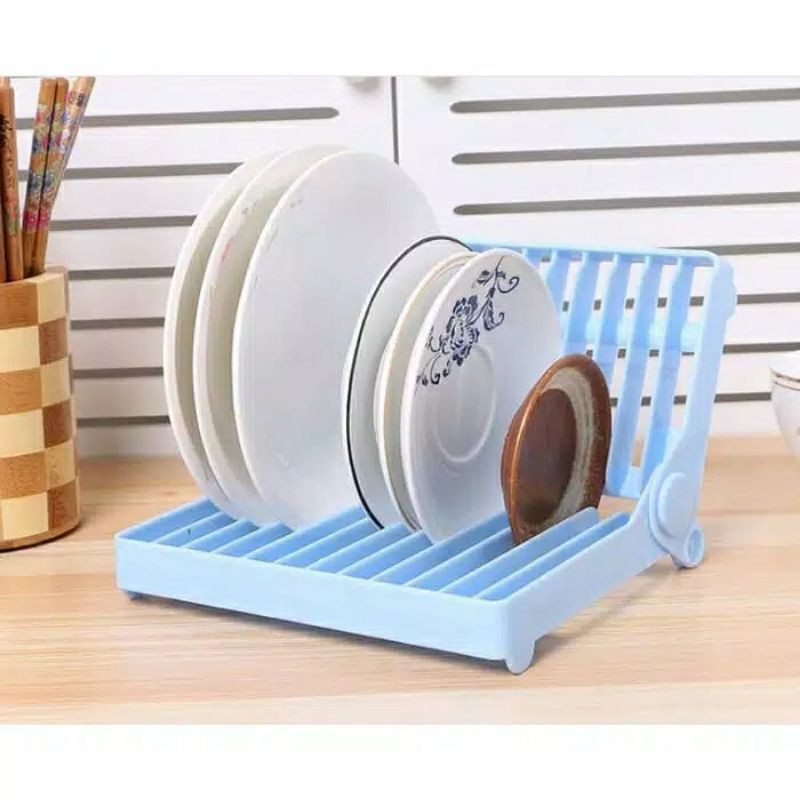 Jual Rak Piring Lipat Pengering Gelas Portable Dish Rack Drying ...