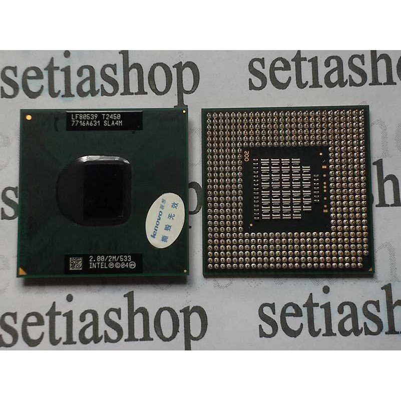 Jual Processor Prosesor laptop notebook Intel Core Duo Processor T2450 ...