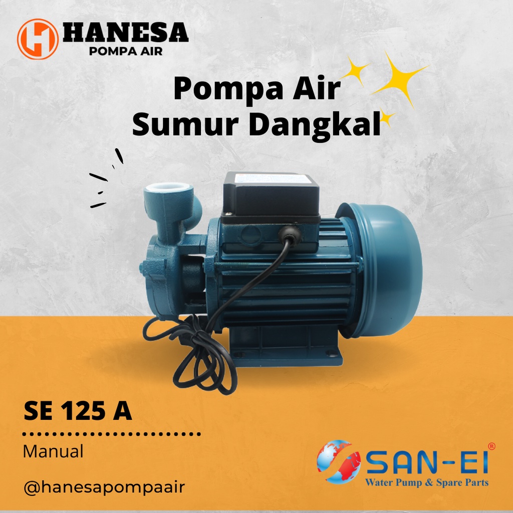 Jual San Ei SE 125 A Pompa Air Sumur Dangkal | Shopee Indonesia