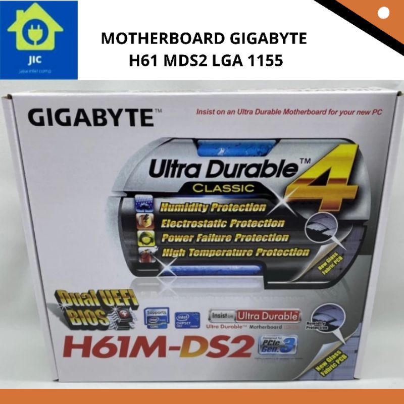 Jual MOTHERBOARD GIGABYTE H61 MDS2 LGA 1155 Shopee Indonesia