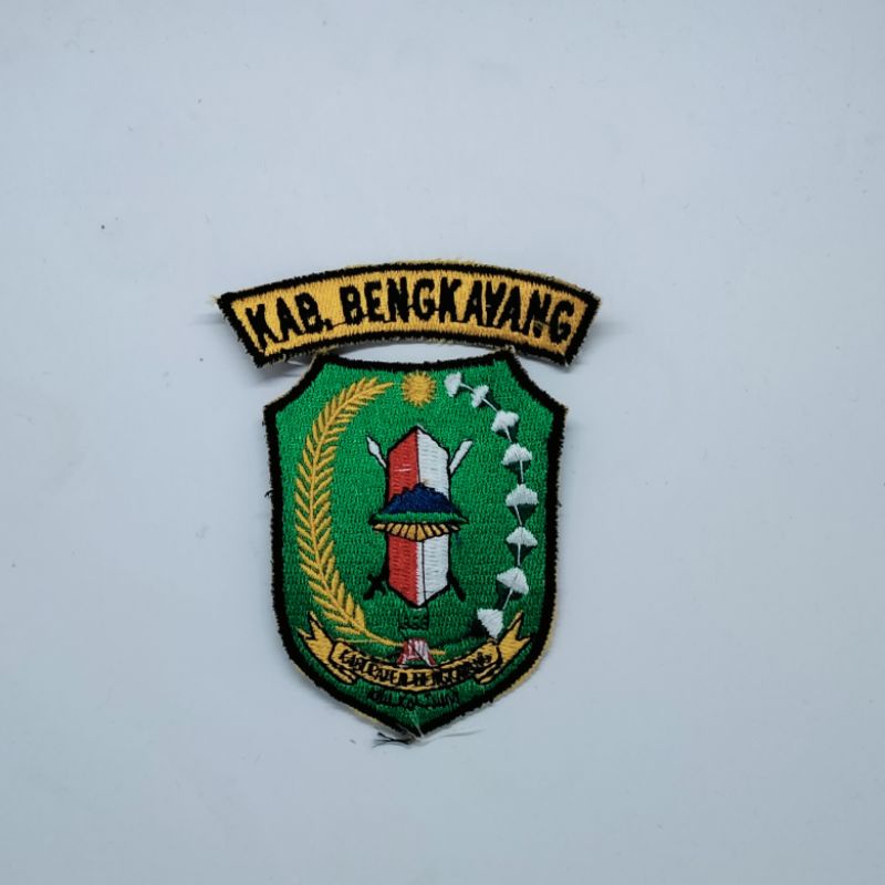 Jual Logo Bordir Kabupaten Bengkayang Begde Badge Logo Emblem
