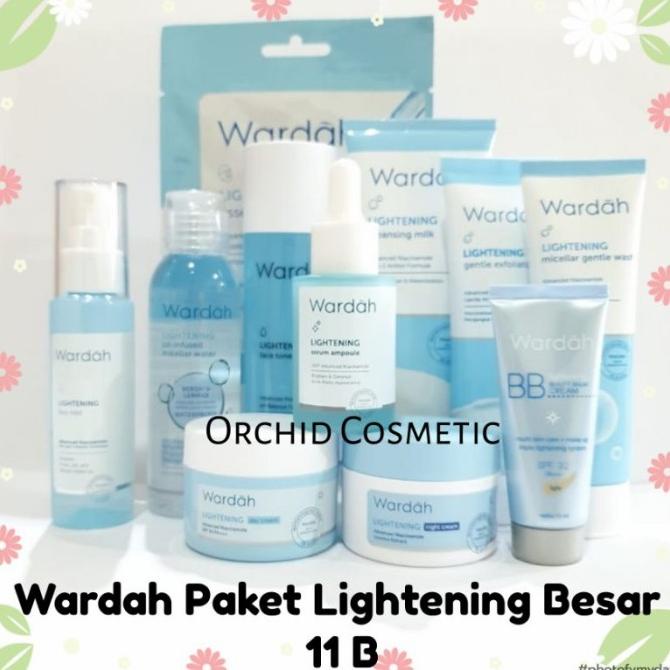 Jual Wardah Lightening Series Paket Besar 11B (Kemasan Baru) | Shopee