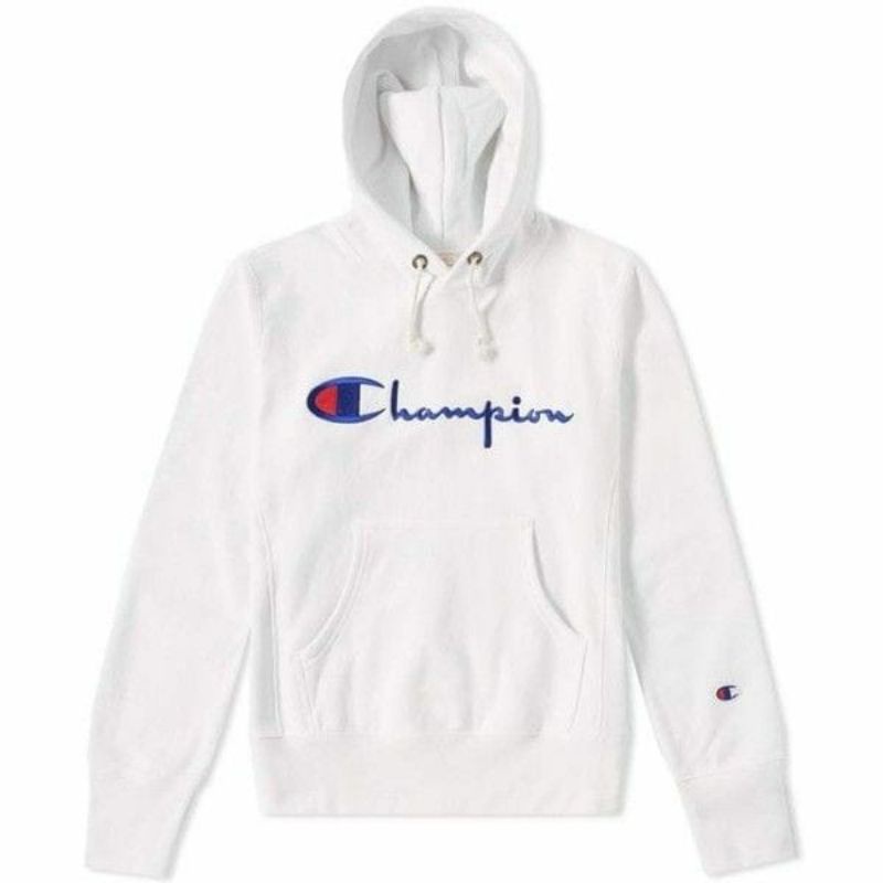 Jual Champion sablon logo hoodie ORIGINAL sweater UNISEX Shopee