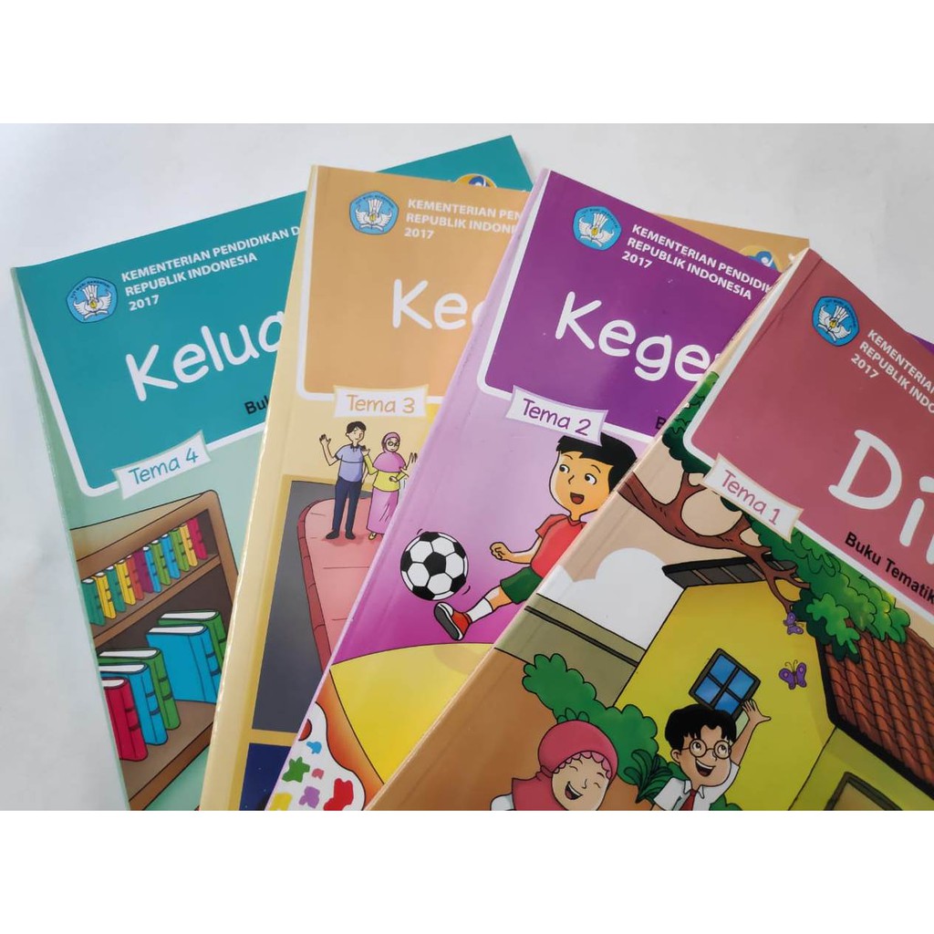 Jual Paket Buku Tematik SD Kelas 1 Tema 1234 - Revisi 2017 - Edisi ...