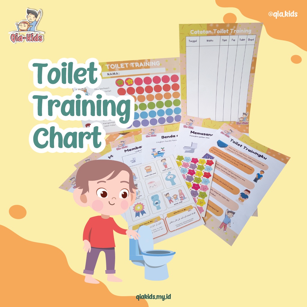 Jual Toilet Training Chart | Shopee Indonesia