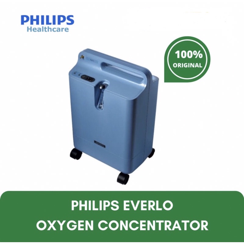 Jual Philips EverFlo Oxygen Concentrator Portable Home Travel Alat