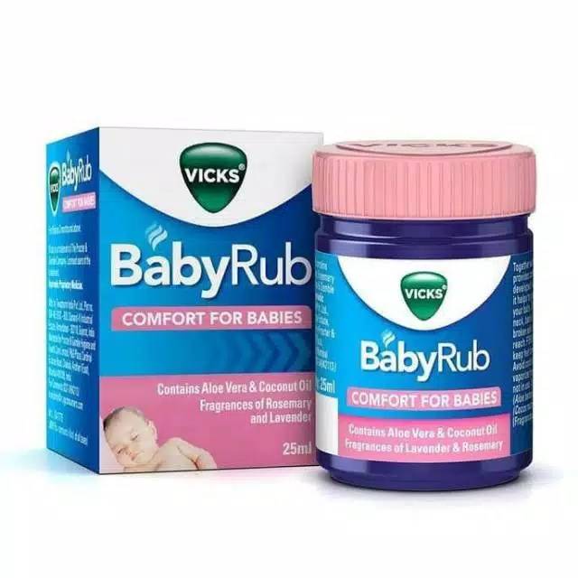 Jual Vicks Baby Rub Comfort For Babies 25ml | Shopee Indonesia